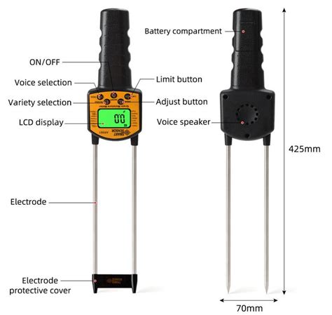 moisture grain meter|grain moisture meter ar991.